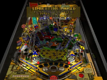 Pro Pinball - Big Race USA (US) screen shot game playing